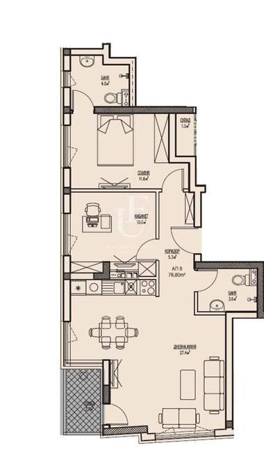 Verkauf - Wohnung in Center,  Sovia