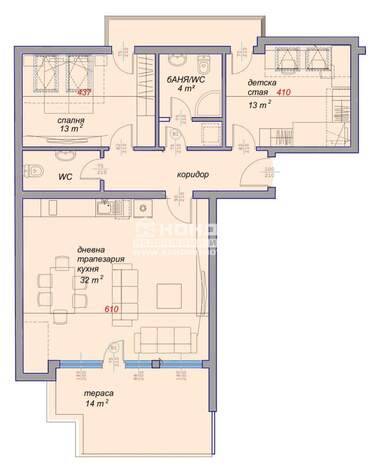 Vânzare - Apartament în Kiuceuk Parij,  Plovdiv