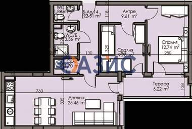 Vânzare - Apartament în Izgrev,  Burgas