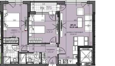 Verkauf - Wohnung in Trakia,  Plowdiw