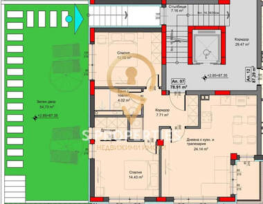 Verkauf - Wohnung in Asparuhowo,  Warna