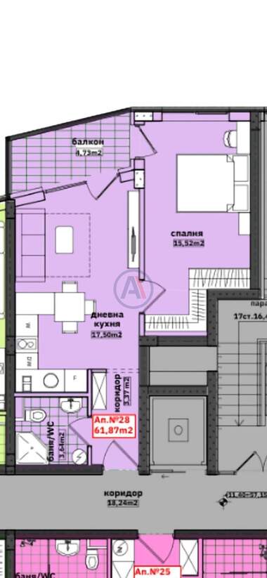 Vânzare - Apartament în Meden Rudnik,  Burgas