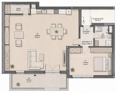 Satış - Apartman olarak Levski,  Sofia