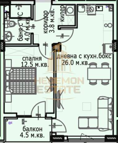 Продажа - Квартира в Кайсиева градина,  Варна