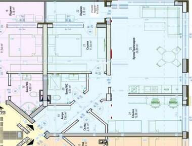 Satış - Apartman olarak k.k. Çayka,  Varna