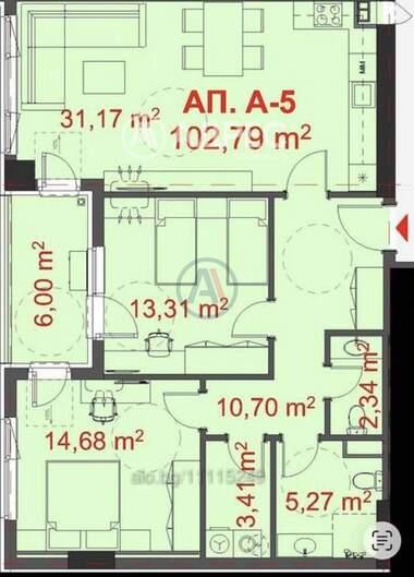 Satış - Apartman olarak Slaveykov,  Burgas