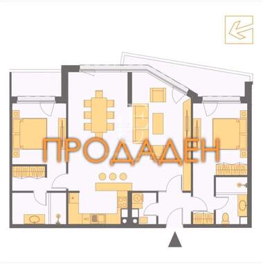 Продажба - Апартамент във Витоша,  София