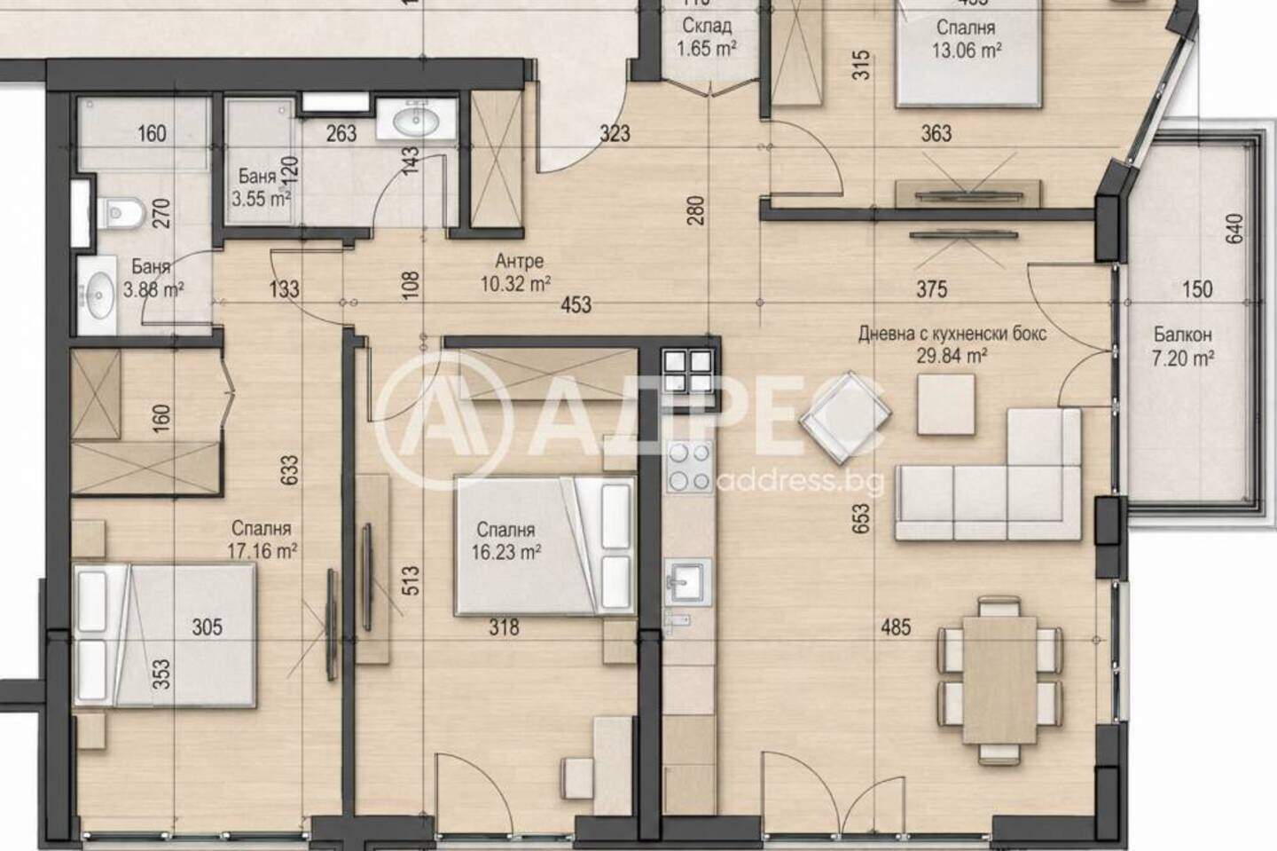 Cu patru camere Apartament în Lagera, Sofia – fotografia 6