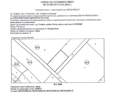 Продажба - Парцел за строителство в Суходол,  София