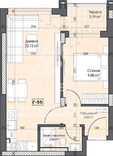 Vânzare - Apartament în Gagarin,  Plovdiv