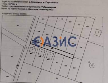 For sale - For Construction in Kosharitsa,  Burgas