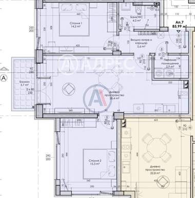 Satış - Apartman olarak Balçik,  Dobriç