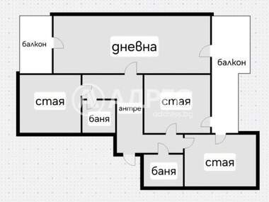 Πώληση - Διαμέρισμα σε Люлин-1,  София
