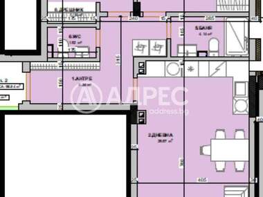 Vânzare - Apartament în Vinița,  Varna