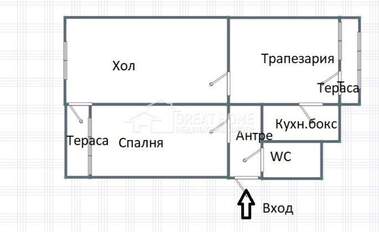 Πώληση - Διαμέρισμα σε Център,  Търговище