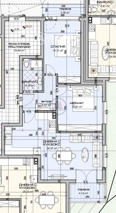 Vânzare - Apartament în Vinița,  Varna
