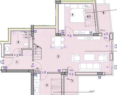 For sale - Apartment in Center,  Ruse
