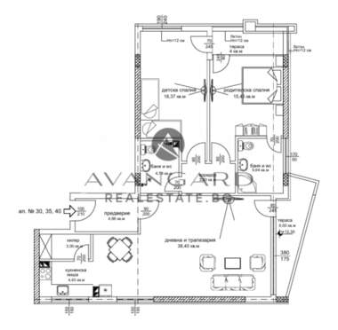 Продажба - Апартамент в Център,  Пловдив