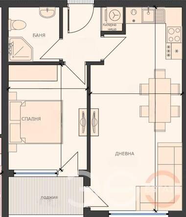 Verkauf - Wohnung in Lewski,  Warna