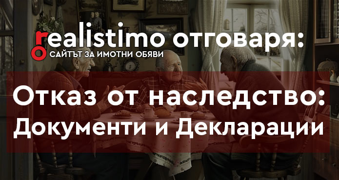 Отказ от наследство: Документи и Декларации